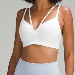 Lululemon Like a Cloud Strappy Ribbed Bra Top